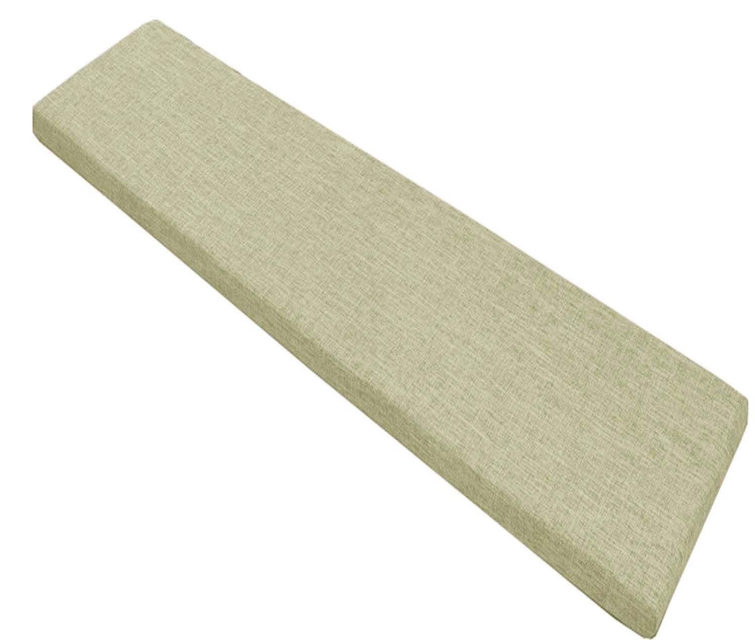 Coussin de banc de jardin lavable 160x45cm pour balancelle extérieure