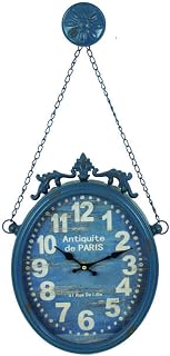 Paris Antique Market Clock Home Decor London England Wall Clocks Antique Style