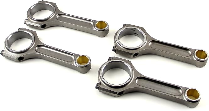 Speedmaster PCE274.1112 I Beam Race 5.906" 1.771" .866" Bronze Bush 4340 Connecting Rods Mitsubishi 4G93