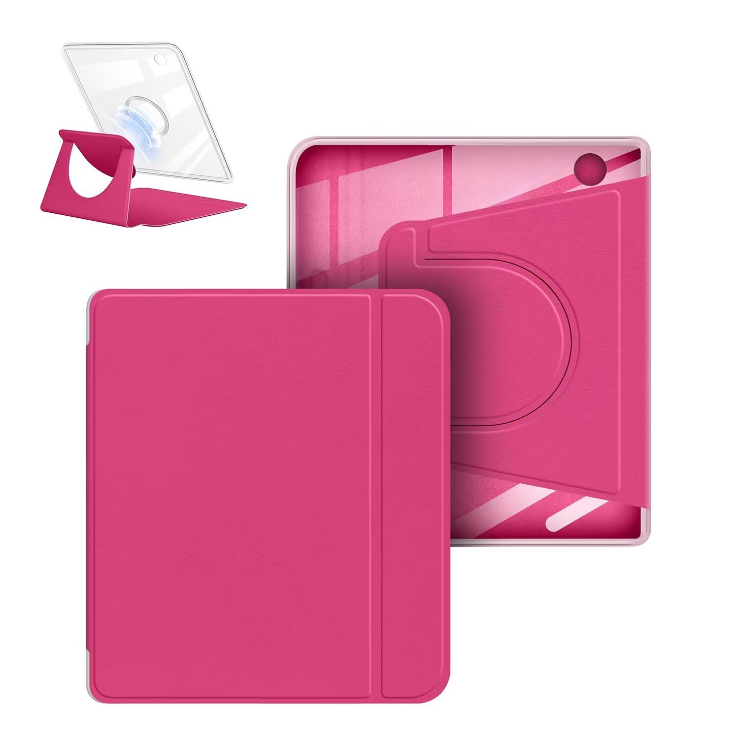 Magnetic Detachable Case Case for 7" Kobo Libra 2 2021 Released, Ultra Clear Soft Flexible Transparent Acrylic Back Cover with Auto Sleep/Wake for Kobo Libra 2 — view 18