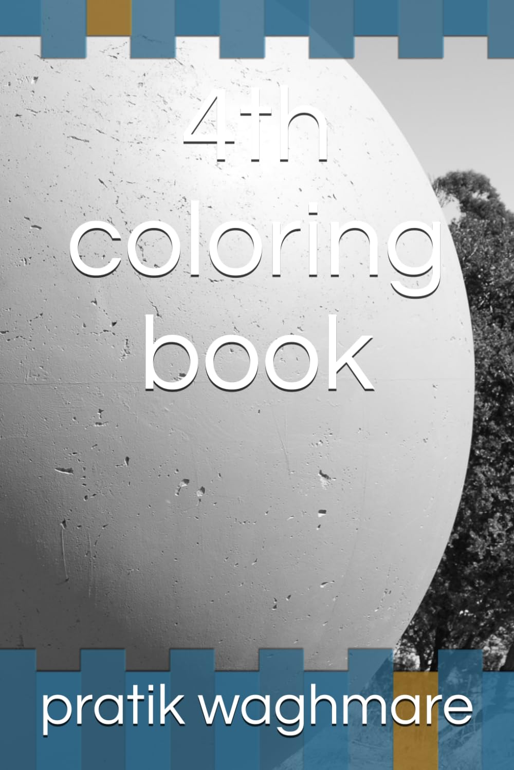 4th coloring book livre de coloriage adulte anti stress avec dessins complexes à colorier