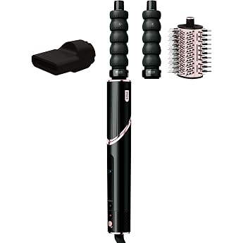 Shark FlexStyle 3-in-1 Air Styler &amp; Hair Dryer, Champagne, HD426EU | Auto Wrap Curl Attachment, Oval Brush, Concentrator, No 