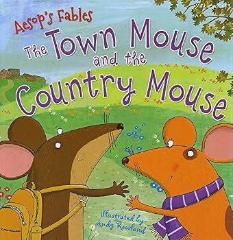 Paperback C24 AesopTown Mouse Country Mouse Book