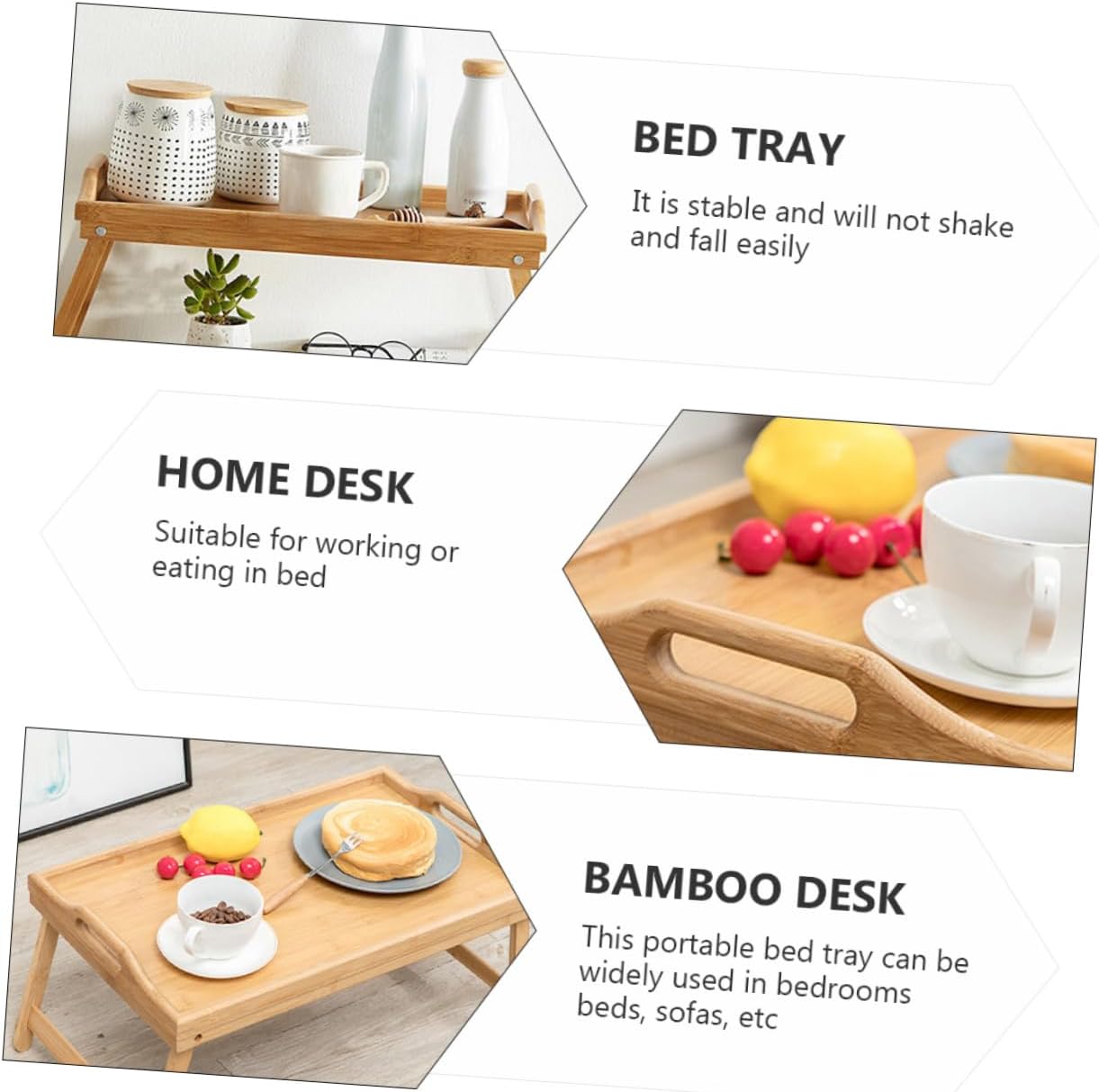 Folding Laptop Table Couch Bed Desk Multifunctional Writing Table Bed Tray Table Collapsible Lap Tray