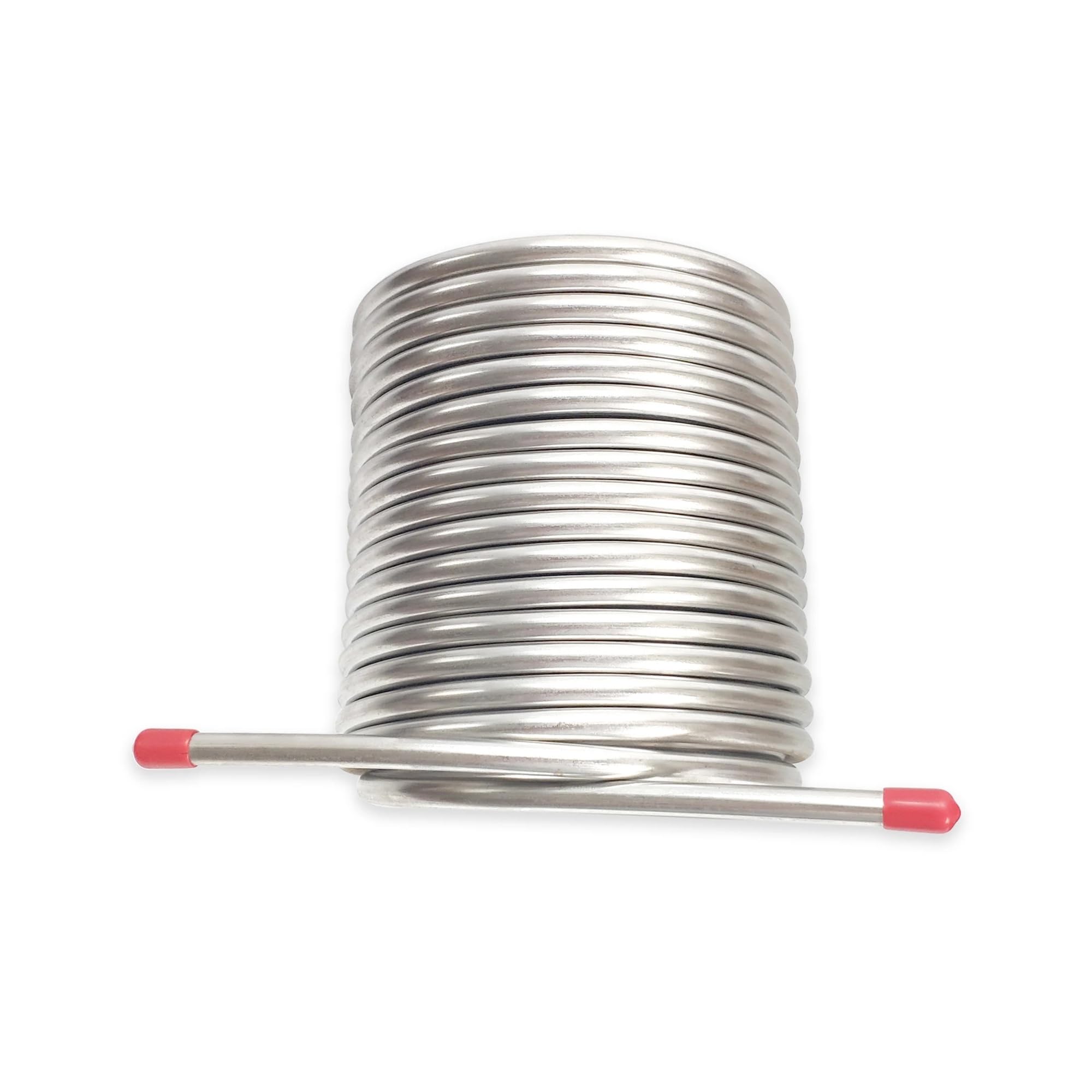 Enfriador de mosto y agua de cerveza de doble capa, serpentín de enfriamiento de 14 m de longitud, serpentín de enfriamiento de cerveza for incubadora exterior, acero inoxidable 304 de grado alimentic