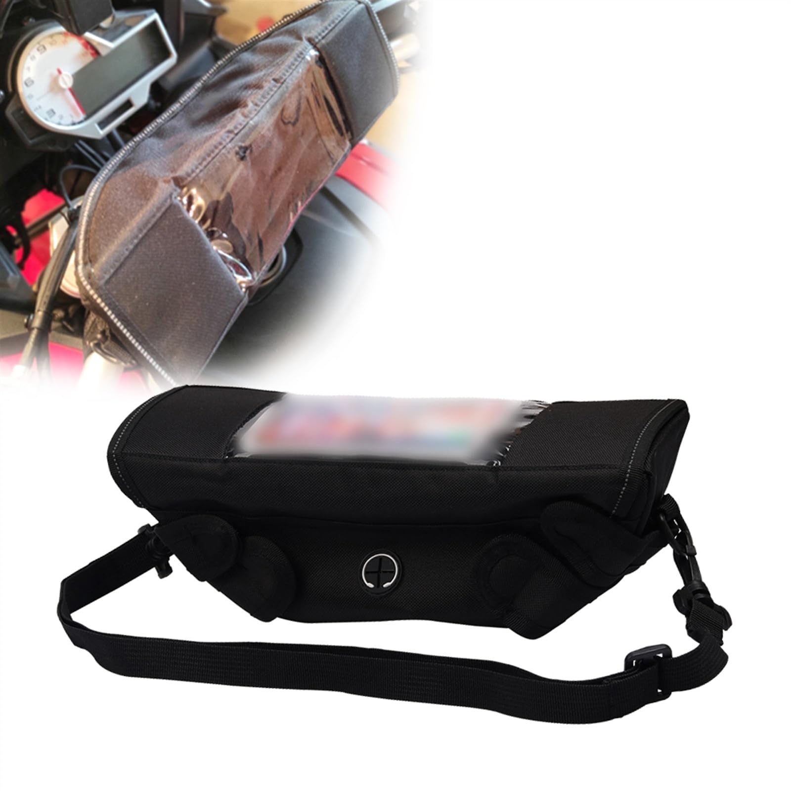 Sac de guidon moto pour Aprilia Tuareg 660 sacoche de rangement avant