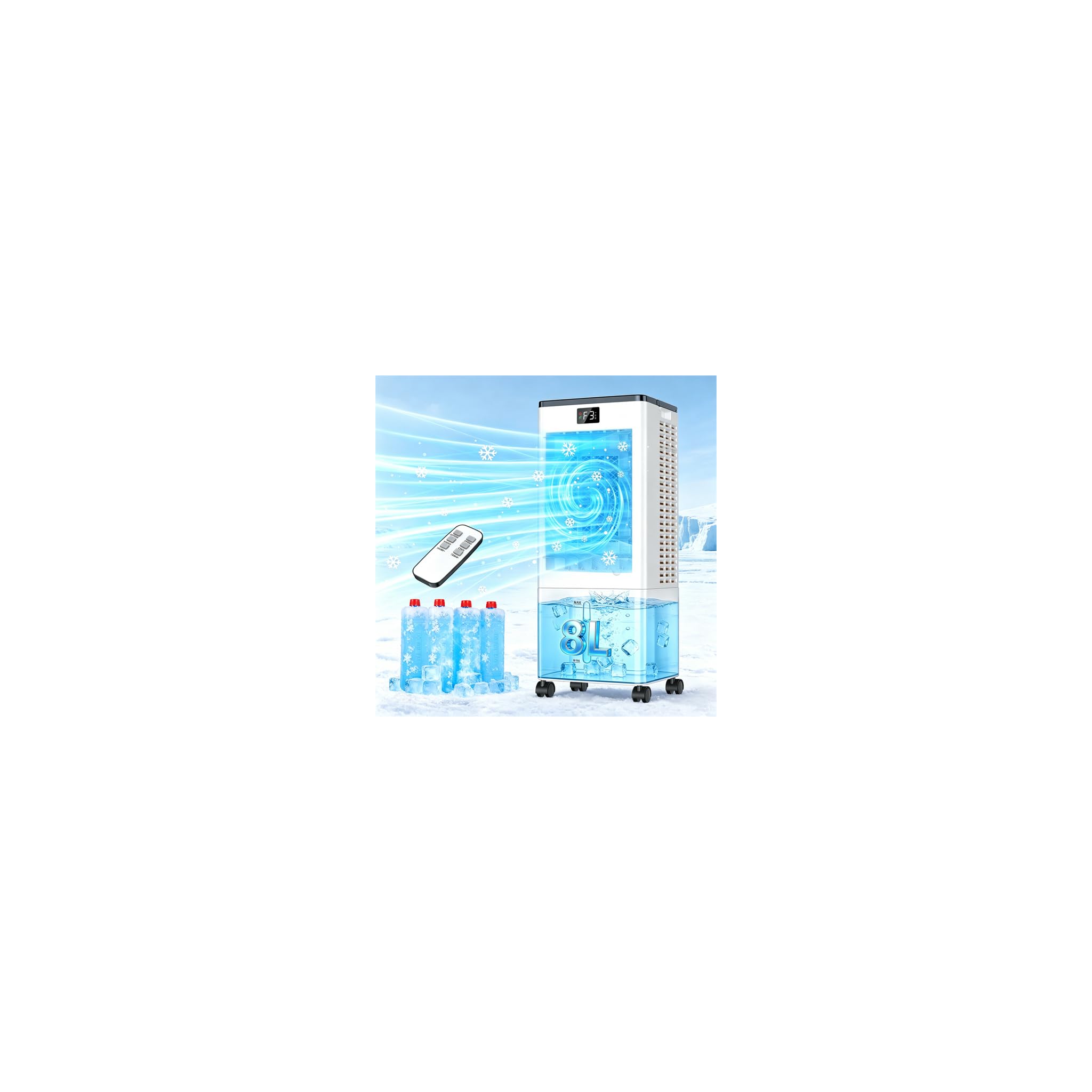 MELOPHY Portable Air Conditioners 8L