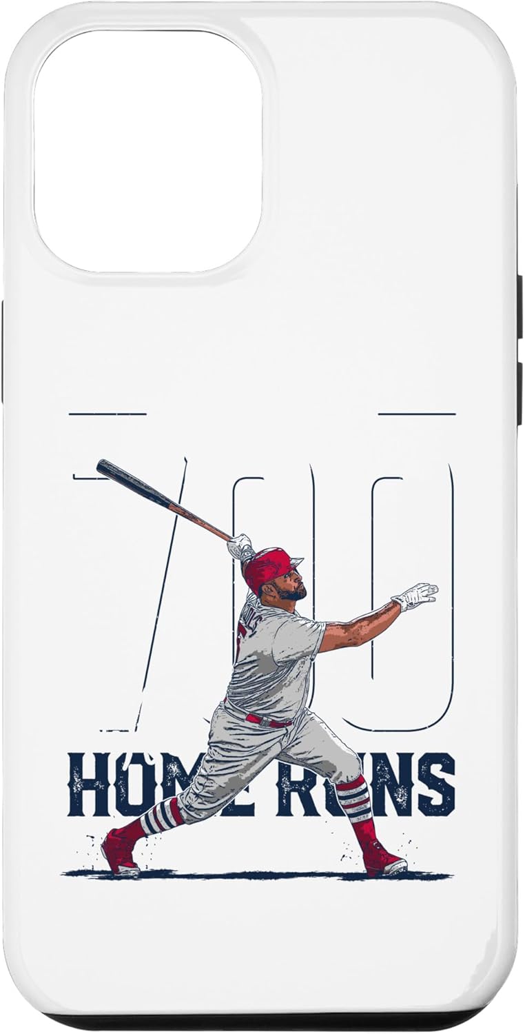 iPhone 12/12 Pro Albert Pujols 700 Home Runs Albert Pujols St Louis MLBPA Case