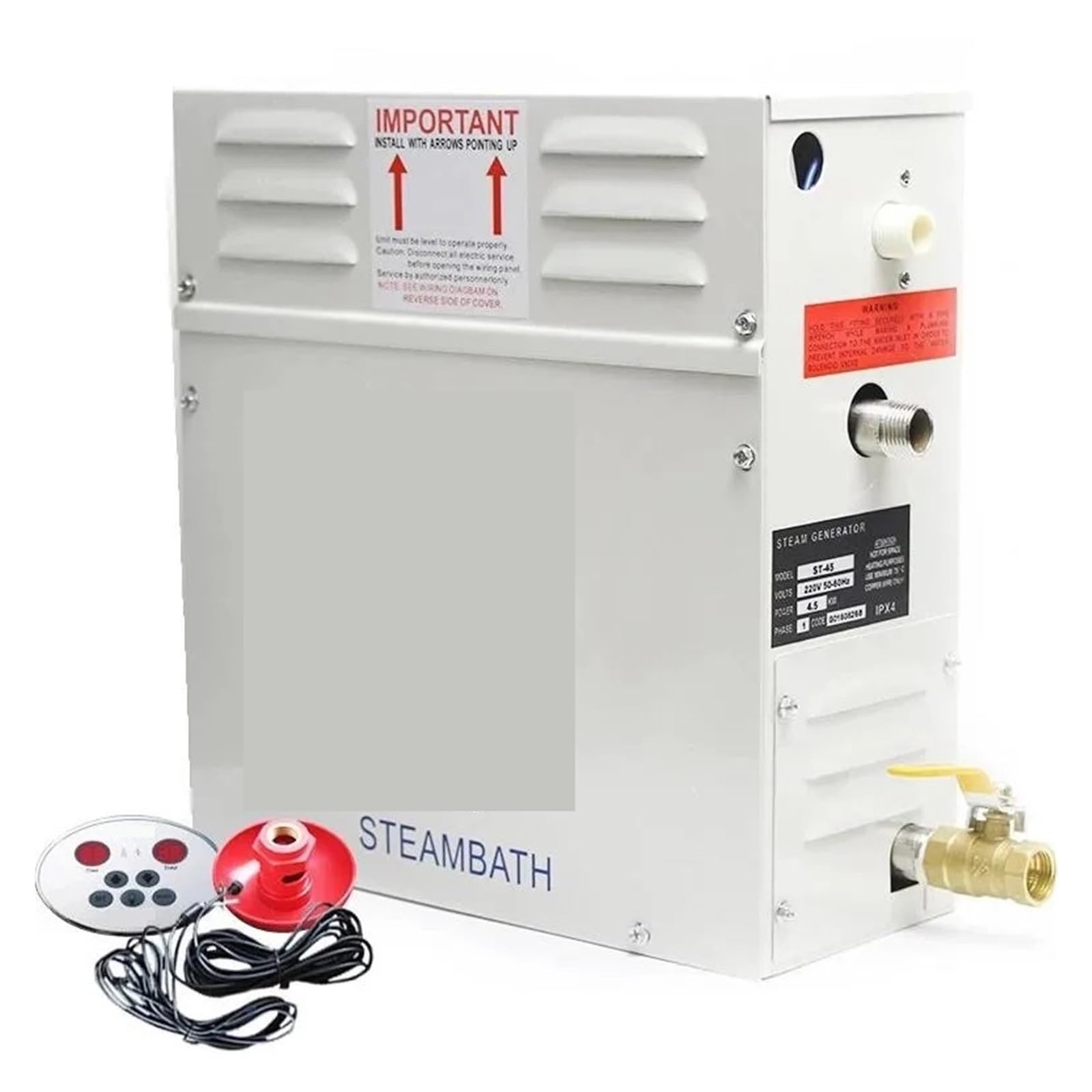 Generatore Di Vapore For Sauna Doccia Power 3-18KW Home Steamer Maker Machine Hot Room Bath SPA Controller Digitale(ST-30)