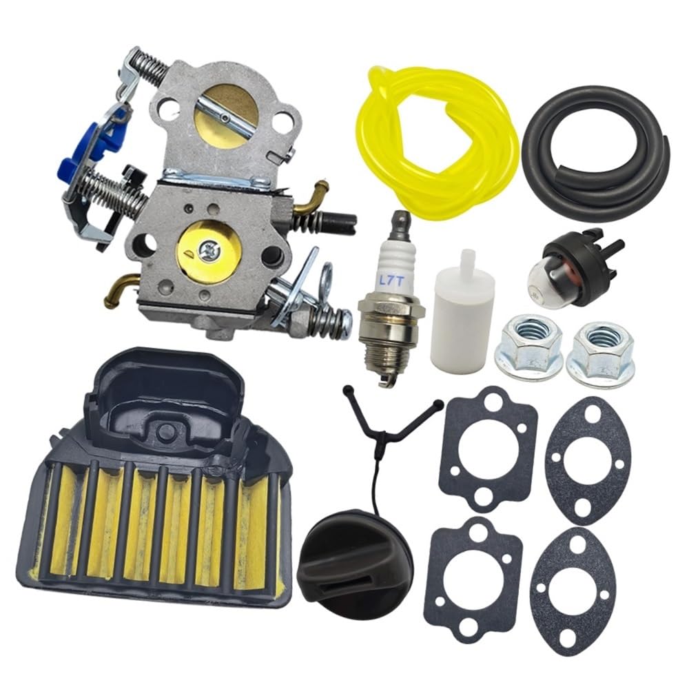 Kit réglage carburateur pour préparer le bois avec la tronçonneuse 461