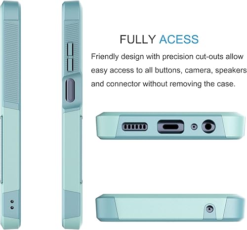 Miniatura 5 de Tekcoo Funda para Motorola Moto G 5G 2022 Moto G (2022) XT2213 con 2 protectores de pantalla de vidrio templado parachoques texturizado