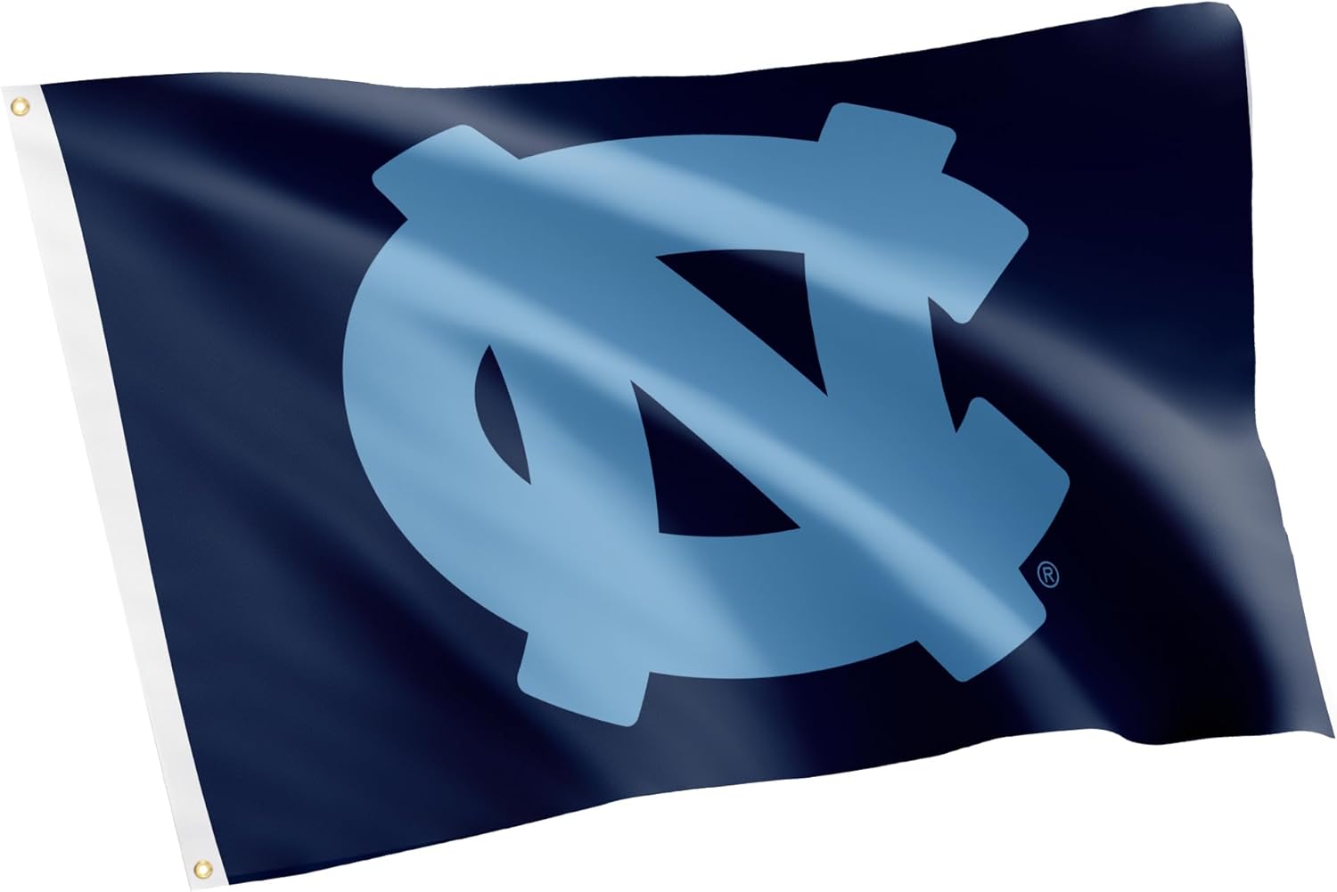 Desert Cactus University of North Carolina UNC Flag - 3 x 5 Feet Heels Banner, Indoor/Outdoor Durable Fabric, 100% Polyester Design (Style Z)