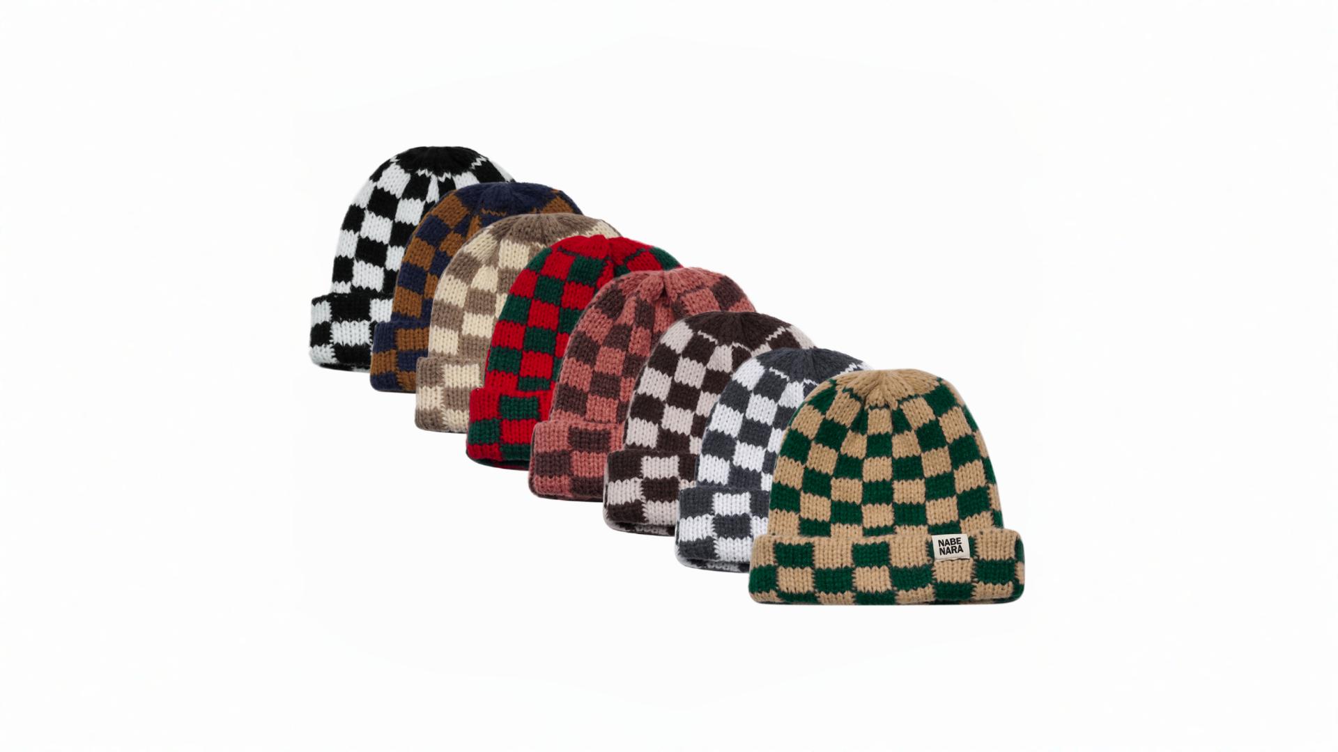 Chunky Knit Oversized Slouchy Beanie Winter Warm Checkered Retro Chic Hat 24 Free Crochet Beanie Patterns in Classic and Chunky Designs main image 2