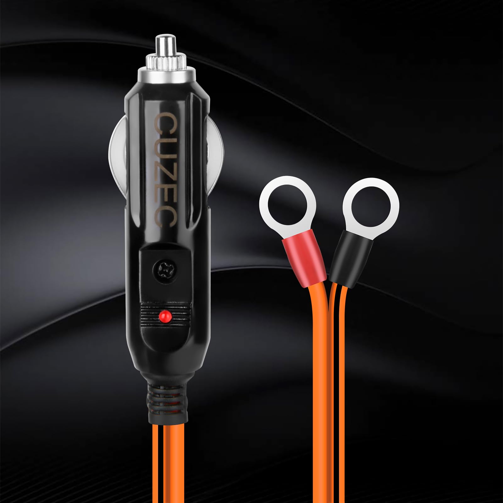 Amazon.com: CUZEC Heavy-Duty 12AWG 30A Male Plug Cigarette Lighter Adapter  Power Supply Cord with 12 AWG Cable Wire for Car Inverter Air Pump Electric  Cup and DIY (7ft/213cm) : Automotive