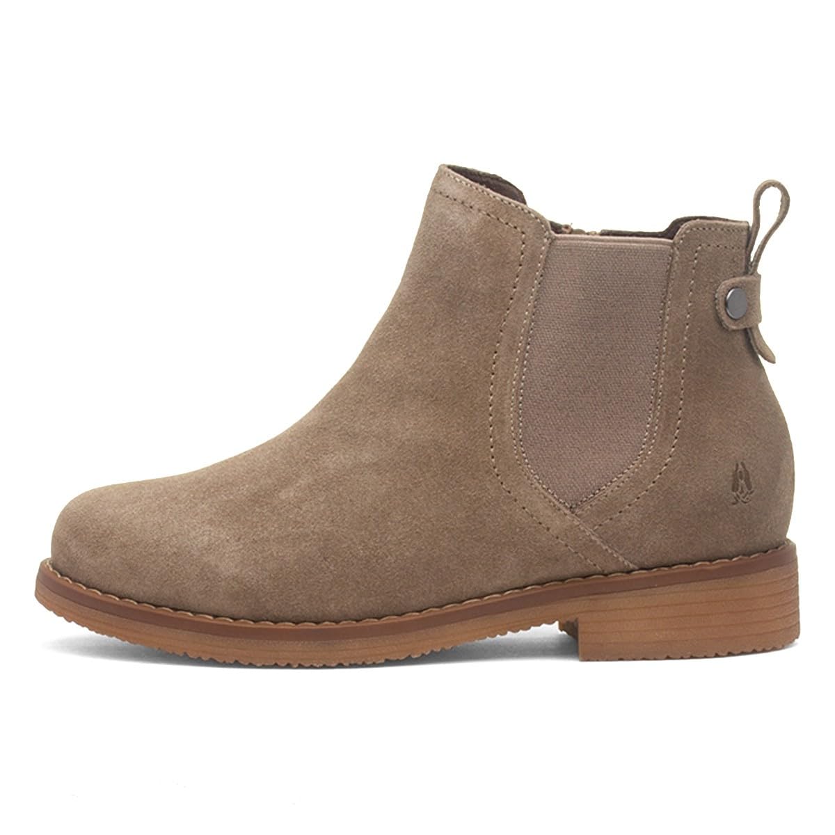 Hush Puppies Female Maddy Wide Boot, Grey, 3