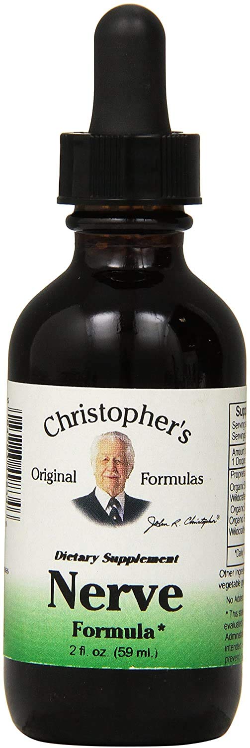 Dr. Christopher'S Original Formulas Nerve Formula - 2 Oz