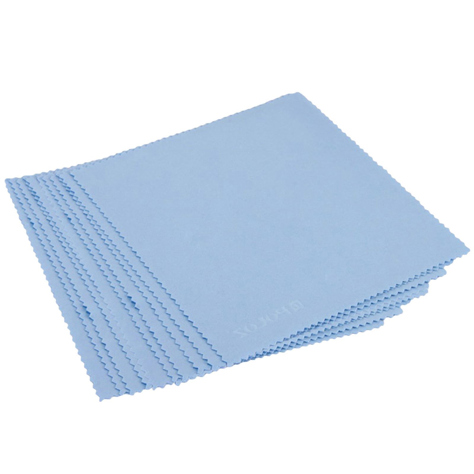 Beavorty 500 Pièces Chiffons De Nettoyage Pour Objectif Chiffon De Nettoyage De Lentille Nettoyage Des Tablettes Lingettes Pour Lunettes Serviettes De Nettoyage En Microfibre Blue