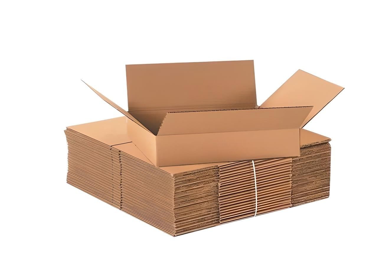 Buddha Buddha Sustainable Postal Boxes, X 25 Sturdy Corrugated Cardboard, Small Parcel (12x9x3" inch - 305x229x76mm)