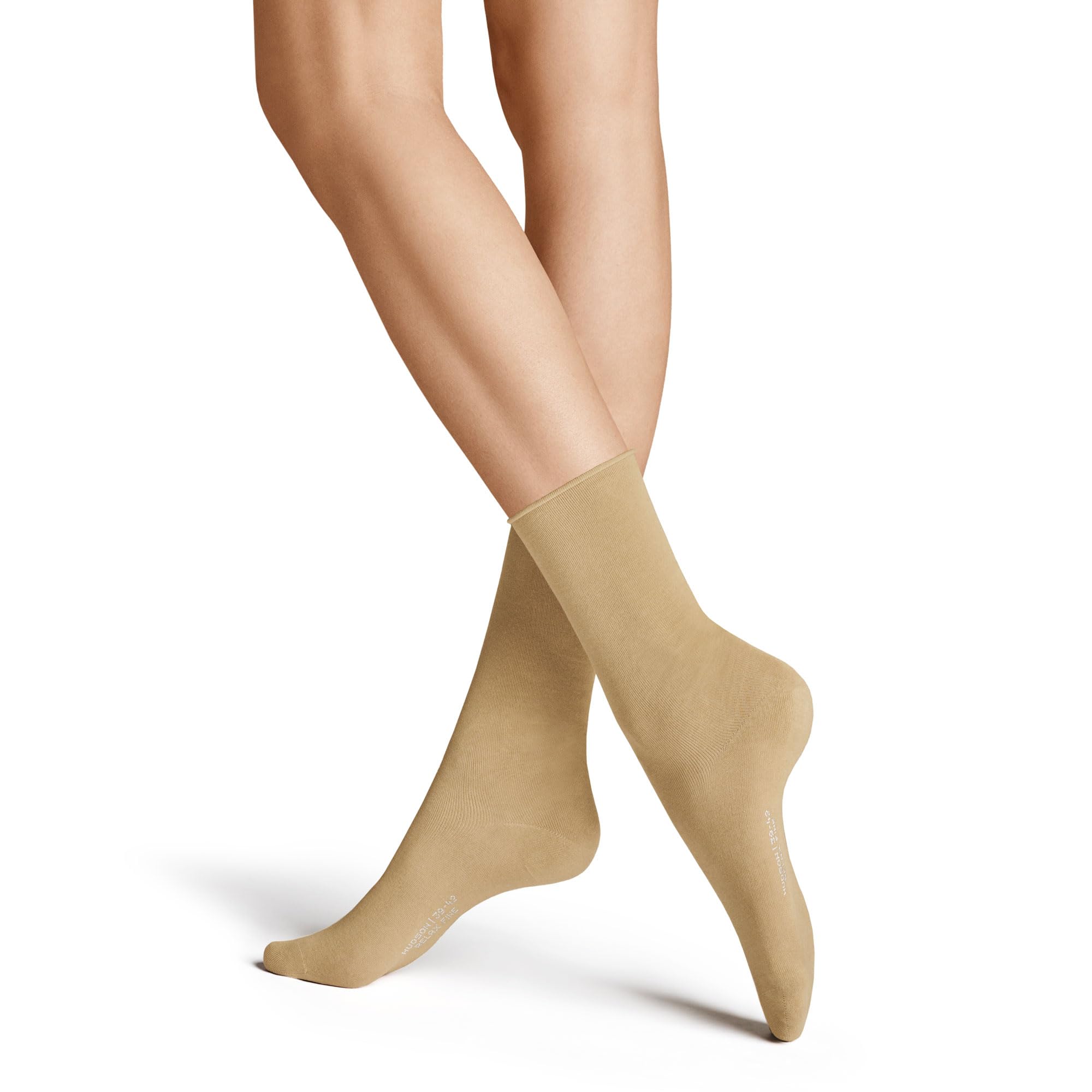 Hudson Women's Relax Fine Sod Knitted Socks, beige, 35-38