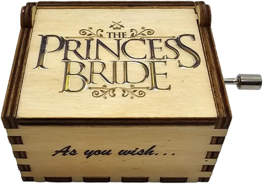 Black Bazaar The Princess Bride Music Box Storybook Love Theme 1987 Princess Buttercup Westley I Love You As You Wish - Image 8