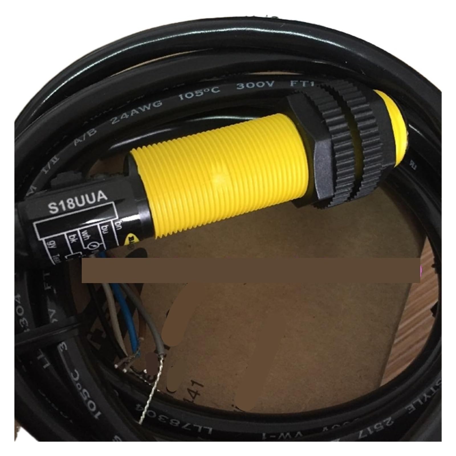 Capteur S18UBA ultrasonique de mesure industrielle Banner pour automatisme