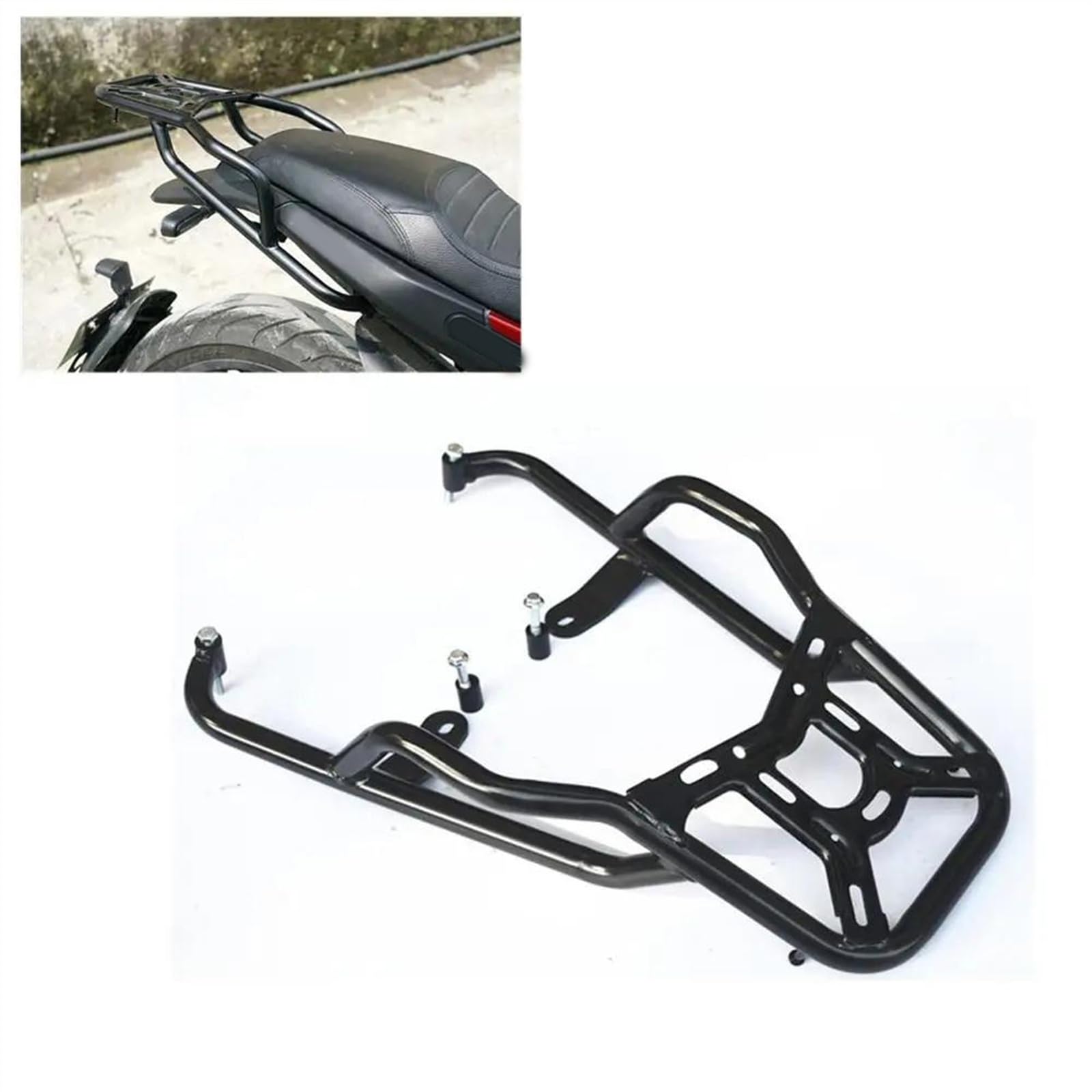 Porte-Bagages De Moto, Boîte Sac Selle Latérale Arrière pour Benelli Leoncino 500BJ500 BJ 500