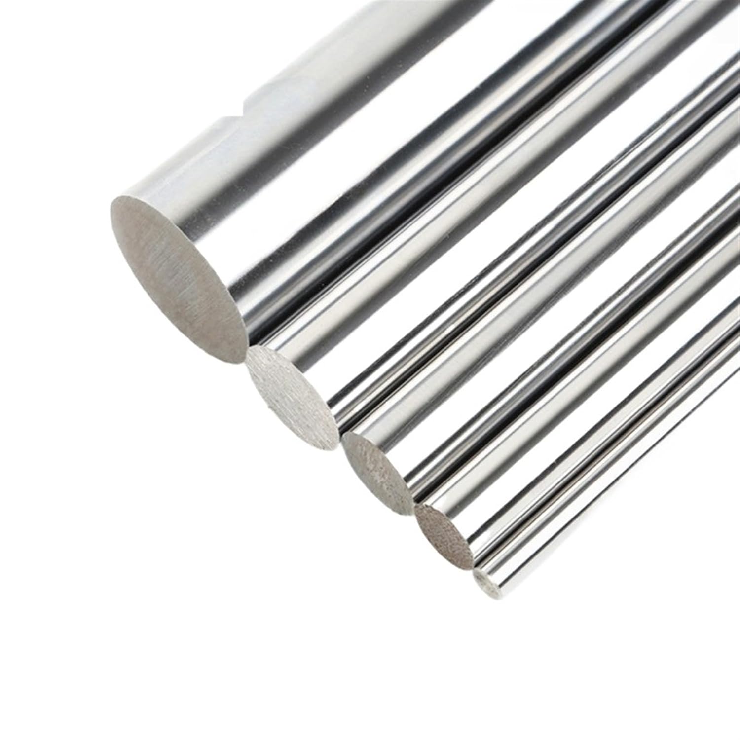 Optical Axis 300 320 350 380 400 450 500 mm Smooth Rods 8mm Linear Shaft Rail 3D Printers Parts Chrome Plated Guide Slide Part(10mm,330)