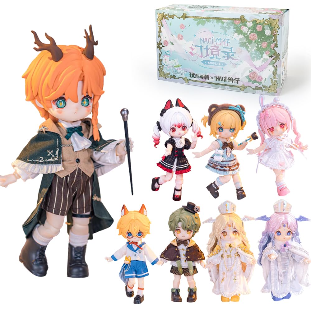 Figura de acción Fantasy Record Series, Caja Sorpresa 1/12, (Whole Set)