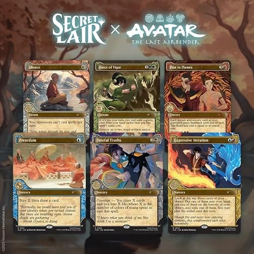Image of Magic the Gathering Secret Lair x Avatar: The Last Airbender - One with The Elements (Non-Foil)