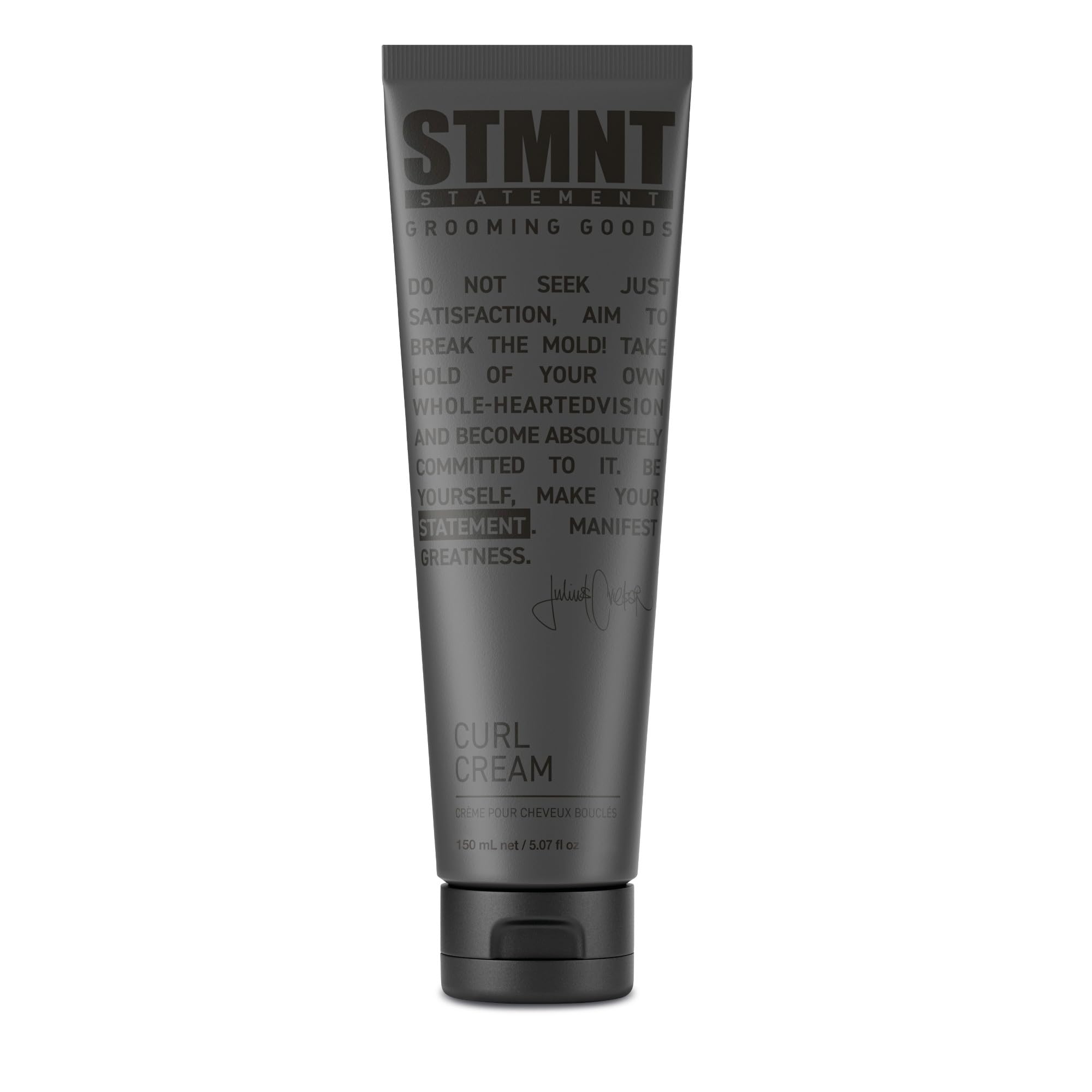STMNT Grooming Goods Curl Cream 150ml | controls and defines waves, curls and coils | improves combability | heat protection up to 230°C