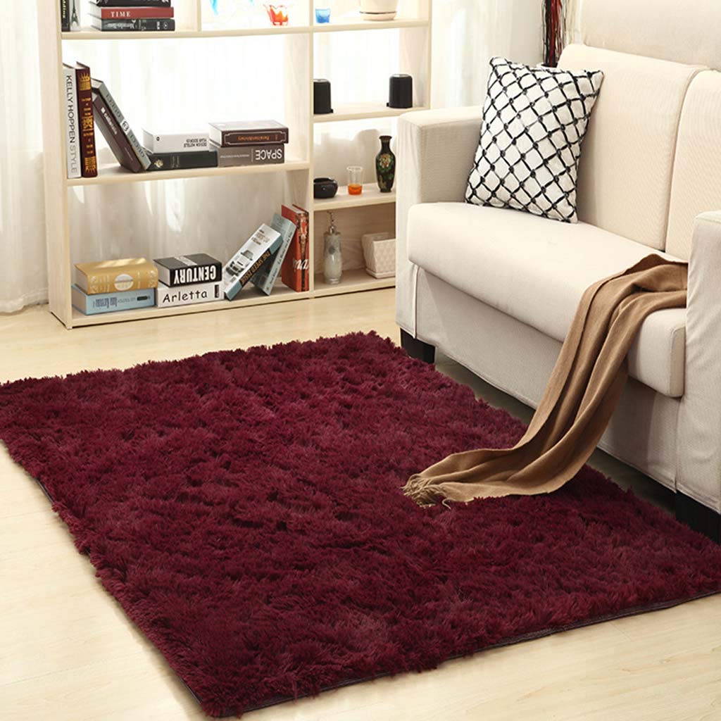 Tapis de yoga en soie lavée douce 200x300cm pour chambre et espace bien-être