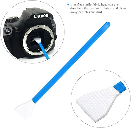 Miniatura 9 de Paquete de 20 unidades DSLR o SLR Kit de limpieza de cámara digital sin espejo, (sin solución de limpieza), hisopo de limpieza seco con sensor de