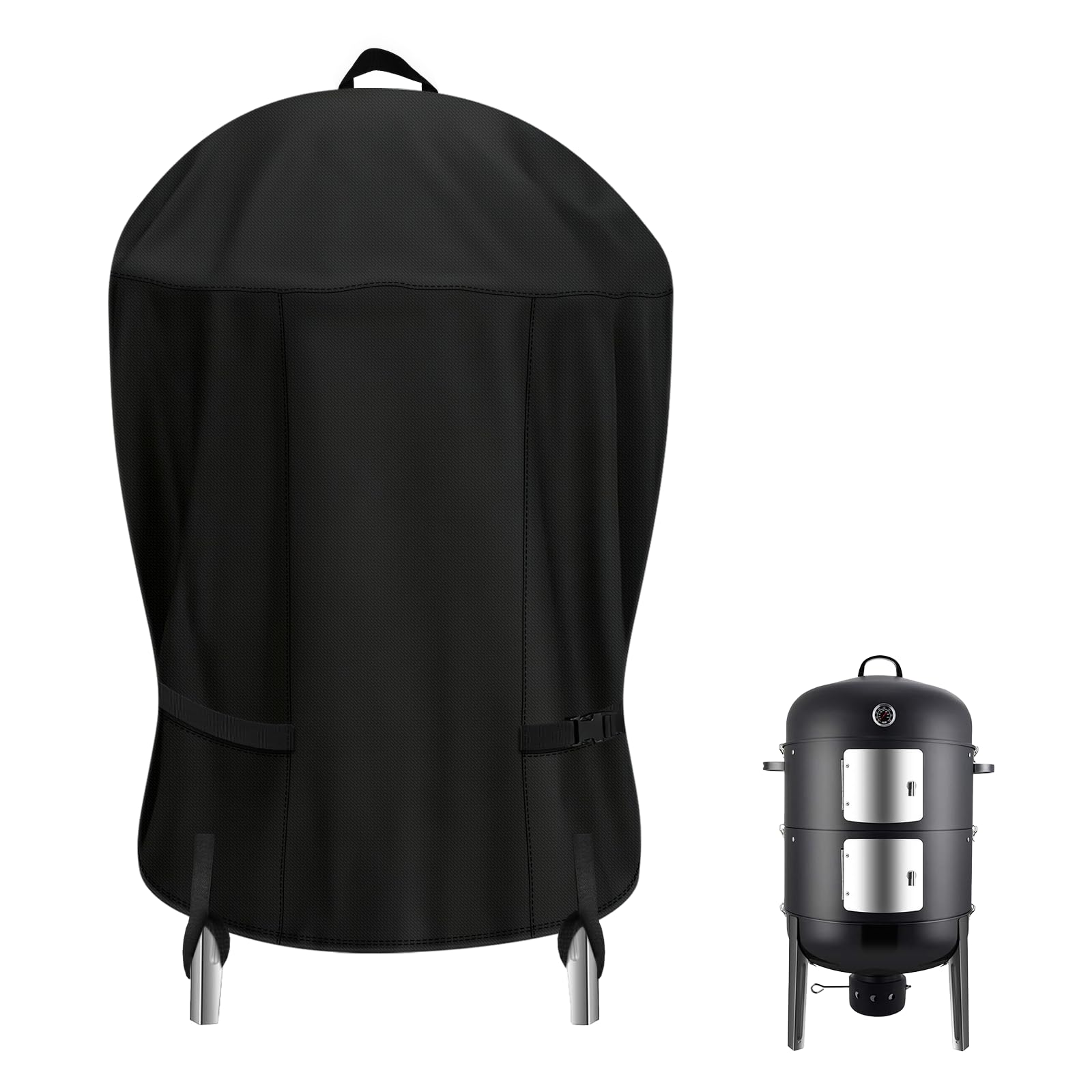 Photo 1 of TwoPone Smoker Grill Cover for Realcook Smoker 20 Inch,Round Smoker Cover