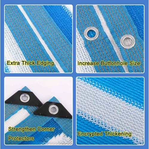 Filet de protection solaire pour bloquer la chaleur sur le balcon