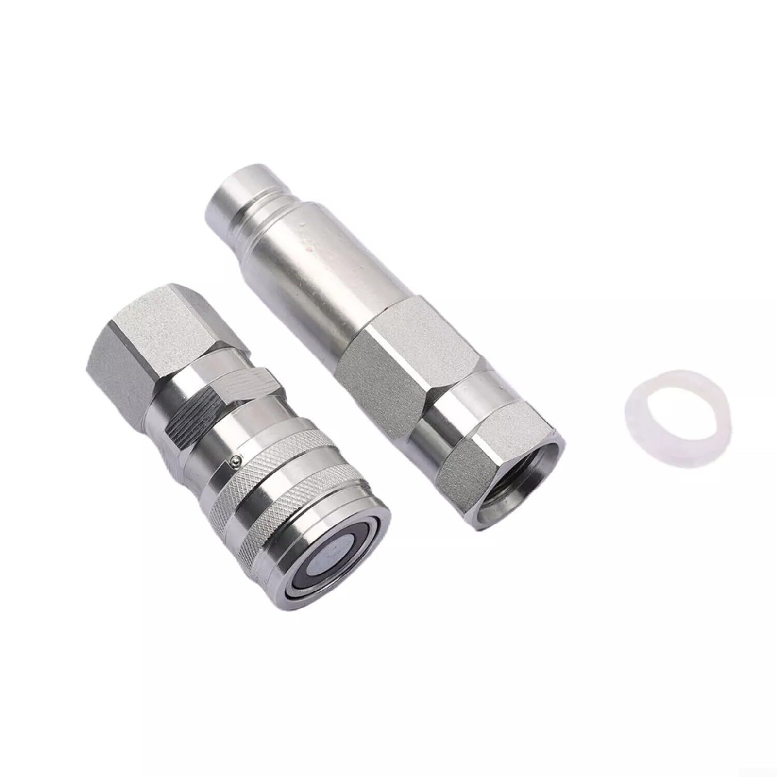 Flachsteckkupplungs-Set für Bobcat 7246777 7246790, Hydraulik für schnellkupplung Männlich & für weiblich für Bagger und Radlader, Metall