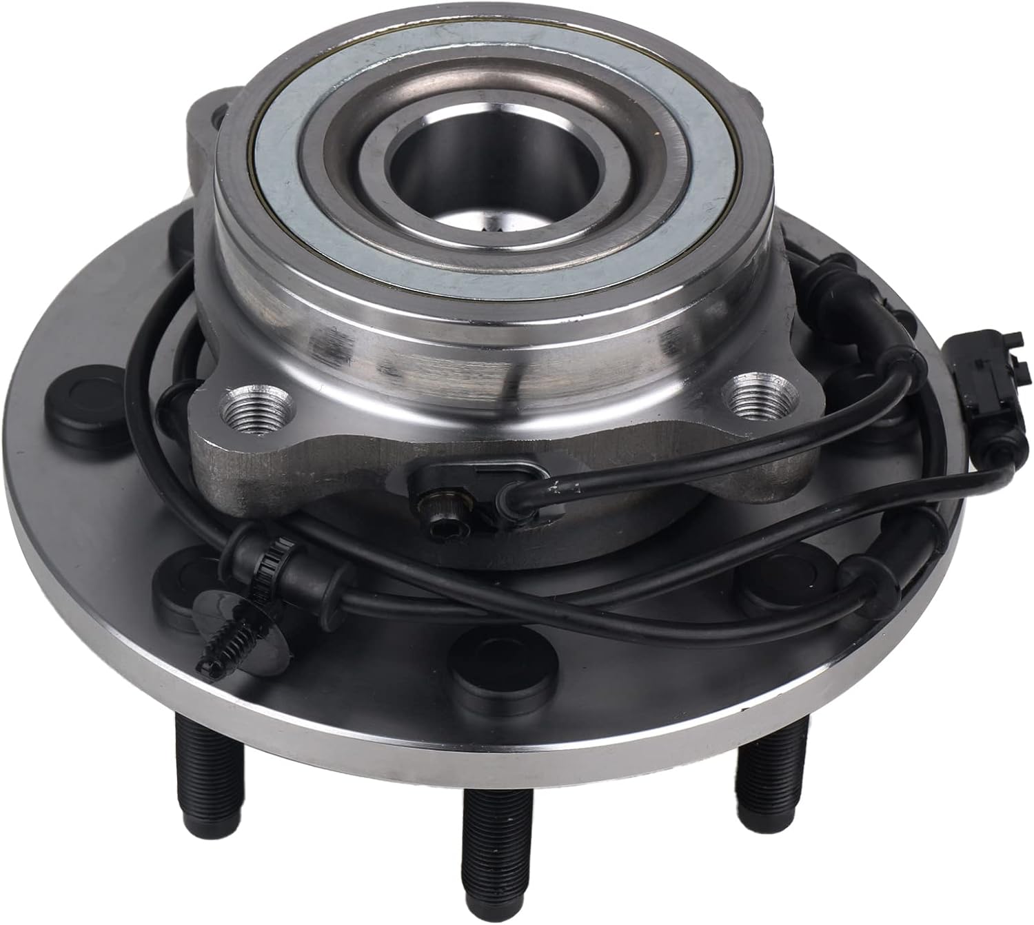 KUSATEC 515101 Front Wheel Bearing and Hub Assembly Compatible with Dodge Ram 1500 2500 3500 2006 2007 2008, 8 Lug Bolts w/ABS