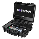 GoStream Deck All in One Pro Video Switcher Converters Multiple Live Streaming Audio Mixer with 4 HDMI Inputs and 2 HDMI Outputs USB-C I/O with 14 Inch Monitor Built-in