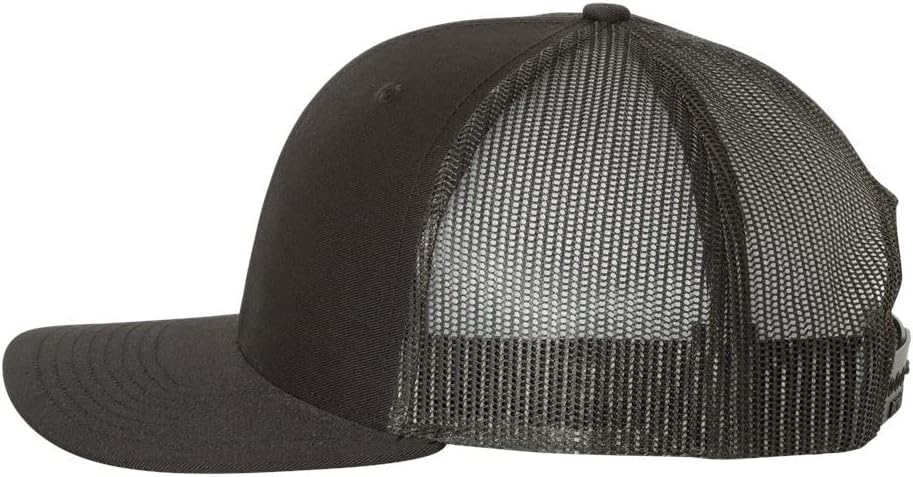 Custom Richardson 112 Hat with Your Text Embroidered Trucker Mesh Snapback Cap - Image 2