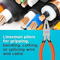 Vista 6 de BLACK+DECKER Juego de alicates, 4 piezas (BDHT84002)