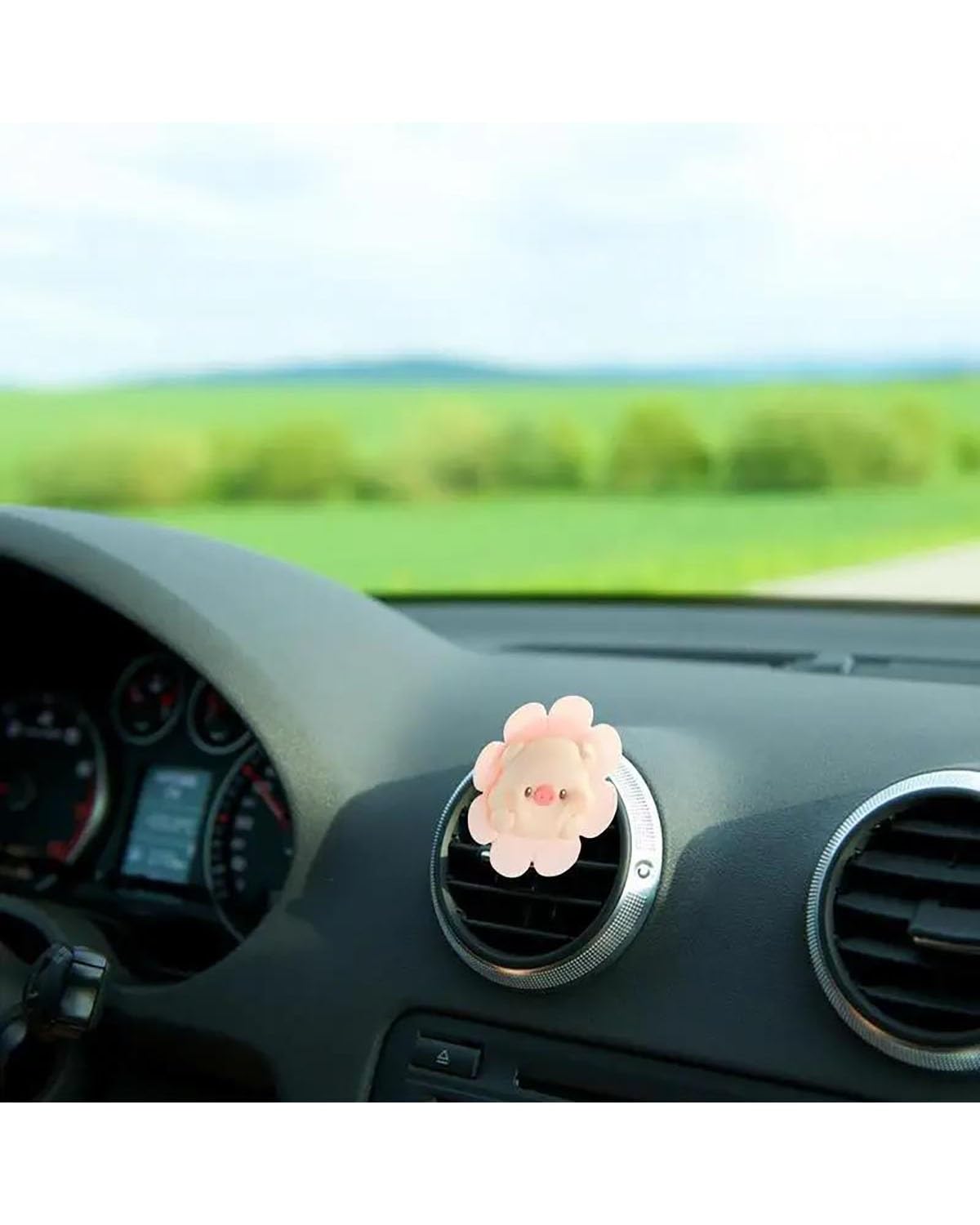Diffuseur Voiture Clip Ventilation Aromathérapie Désodorisant Animé - Élimine Odeurs