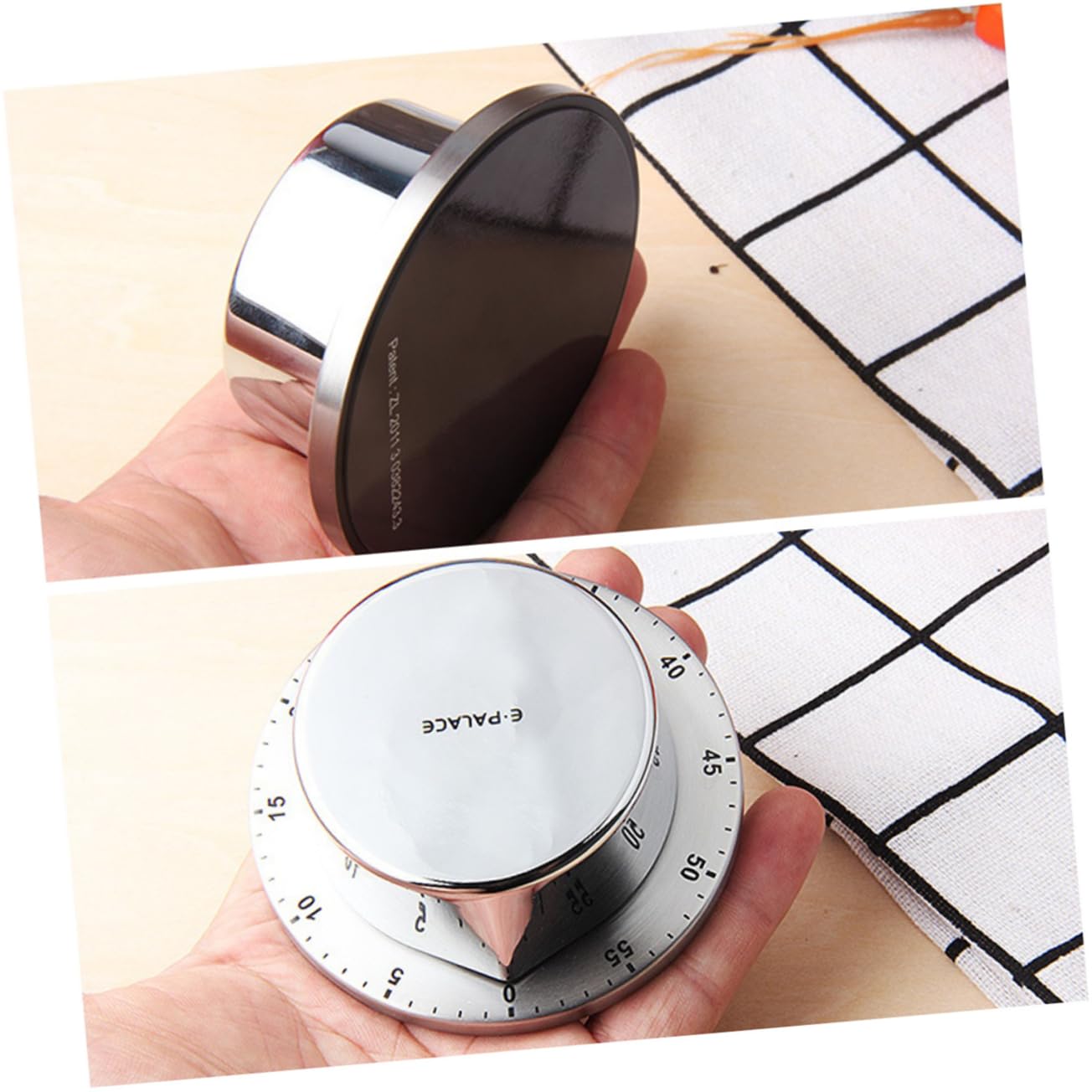 TOPBATHY 3 Pz timer per uso domestico timer cucina unici sveglie per bambini di classe piccolo bicchieri carta macchina completa Acciaio inossidabile conto alla rovescia