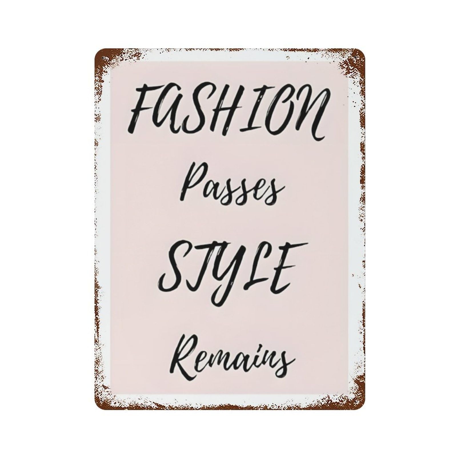 xiaoxiaoshen Fashion Boho Nordic Line (2) Wall Decor Art Metal Tin Poster Modern Home Decor Art Home Bar Shop Decorations Vintage Sign 40x30cm