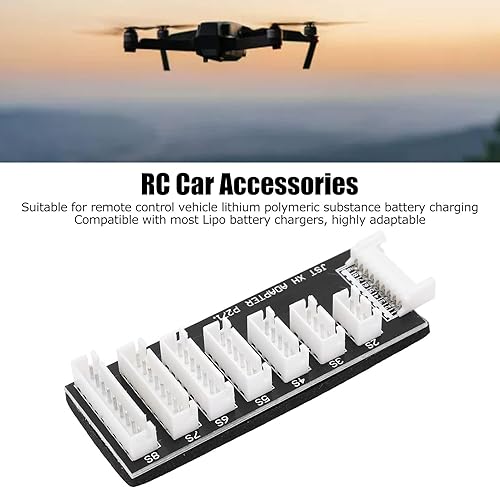 Miniatura 2 de JST-XH 2S-8S Lipo - Tabla de equilibrio de batería, placa de cargador de batería Lipo de alta presión para la mayoría de los cargadores de batería