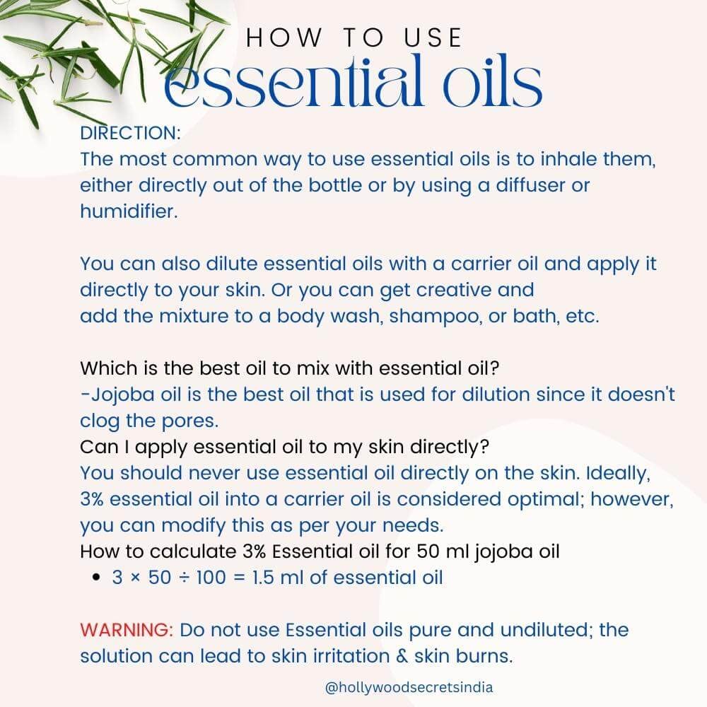Hollywood Secrets Pure Rose Essential Oil Therapeutic Grade 50ml 4