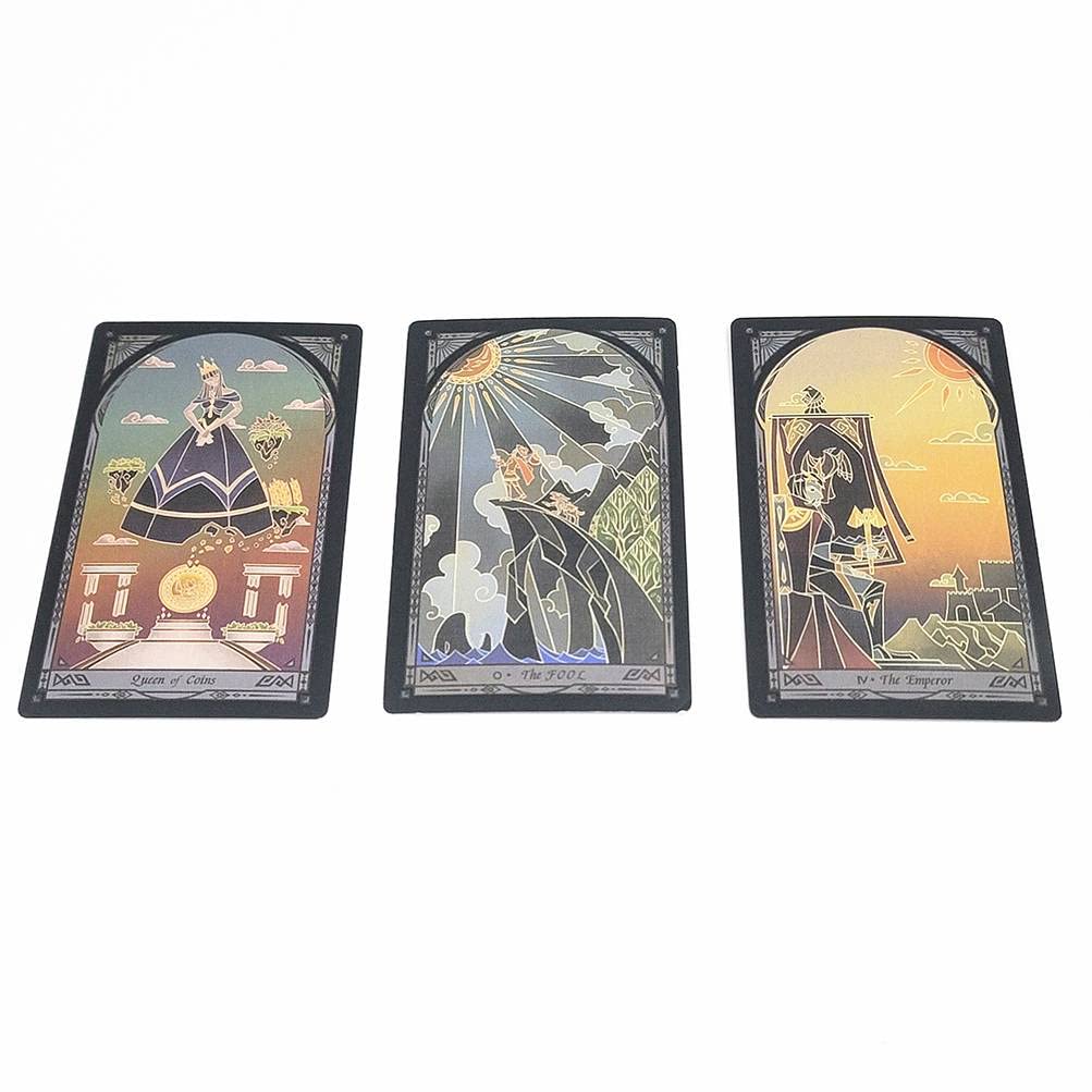 Amazon.co.jp: ガイドブック付きの壊れたミラータロットカード,Broken