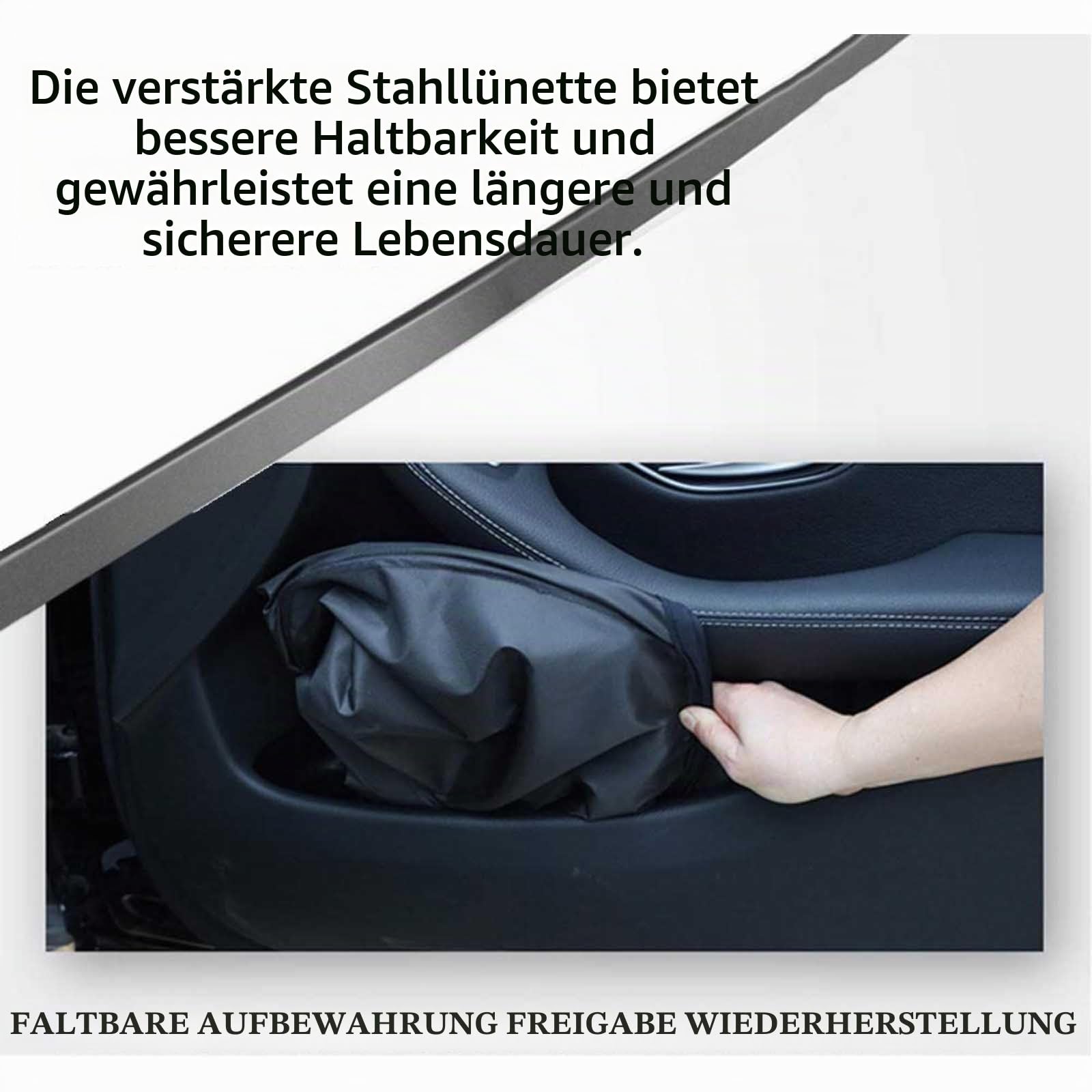 Auto Sonnenschutz für Skoda Karoq 2018-2024, Vollständiges Set für Windschutzscheibe, Seitenfenster & Heckscheibe, Verdunkelung & UV-Schutz,8 PCS Full