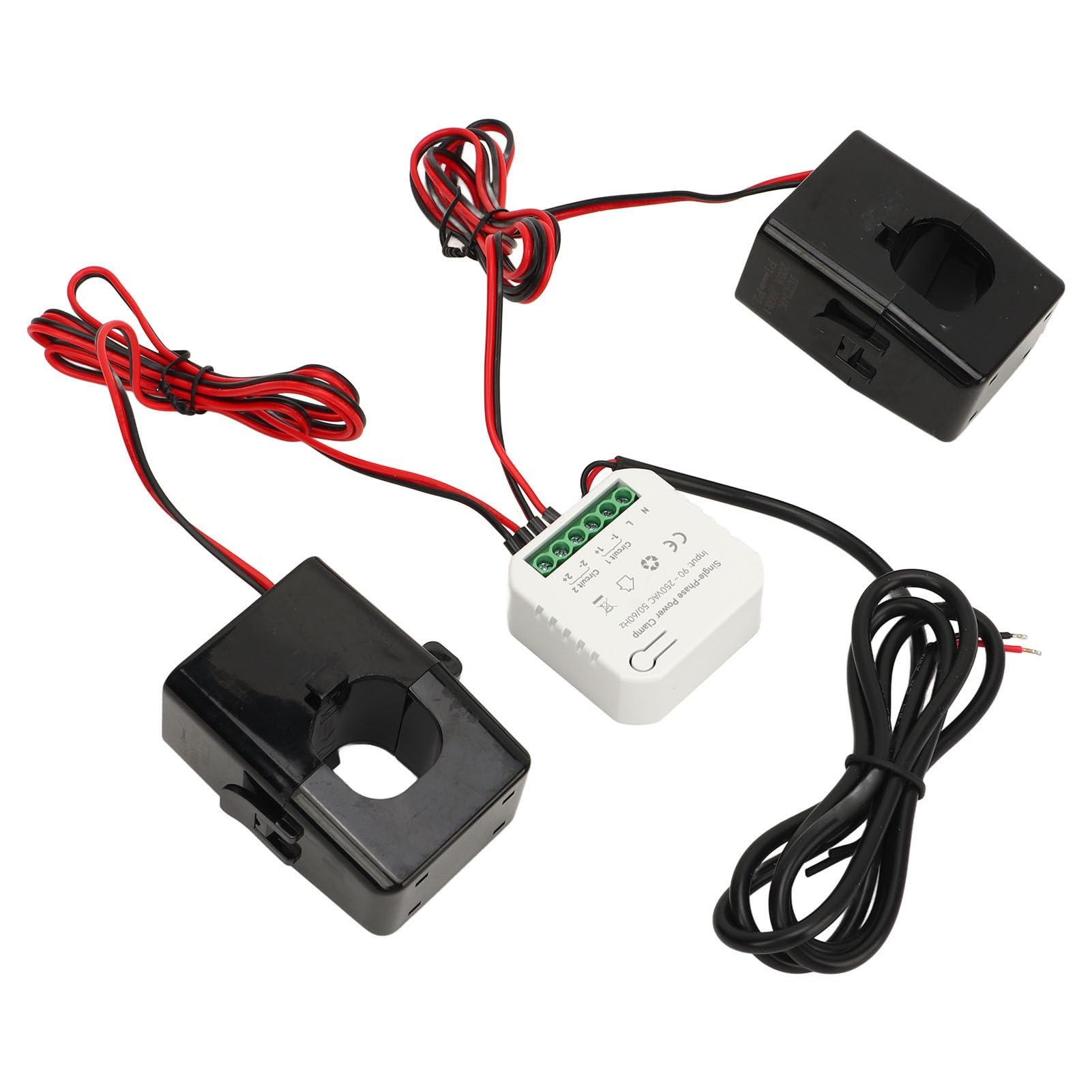 Alomejor Smart Energy Monitor with Dual 200A Current Sensors