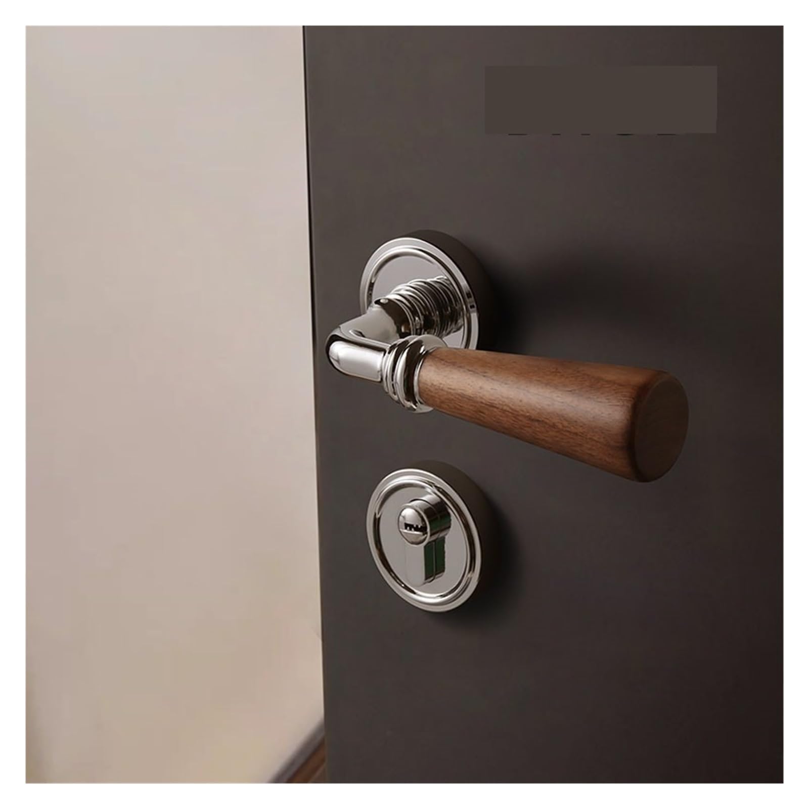 Serrure de porte en noyer noir d'Amérique du Nord pour sublimer votre chambre
