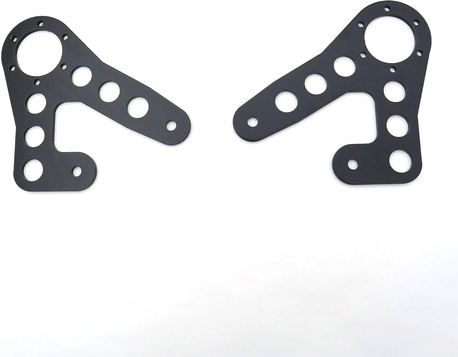 Best Cyber Deals 🔥 ZROADZ Roof Mount LED Bracket Accessory To Add and Install Dual/Stacked Straight LED Light Bar - Universal Fit - Mild Steel Gloss Black Finish - Bolt-On Easy Installation - PN #Z350002