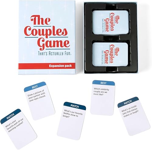 Miniatura 5 de DSS Games Paquete de expansión The Couples Game That Really Fun 150 preguntas para jugar con tu pareja